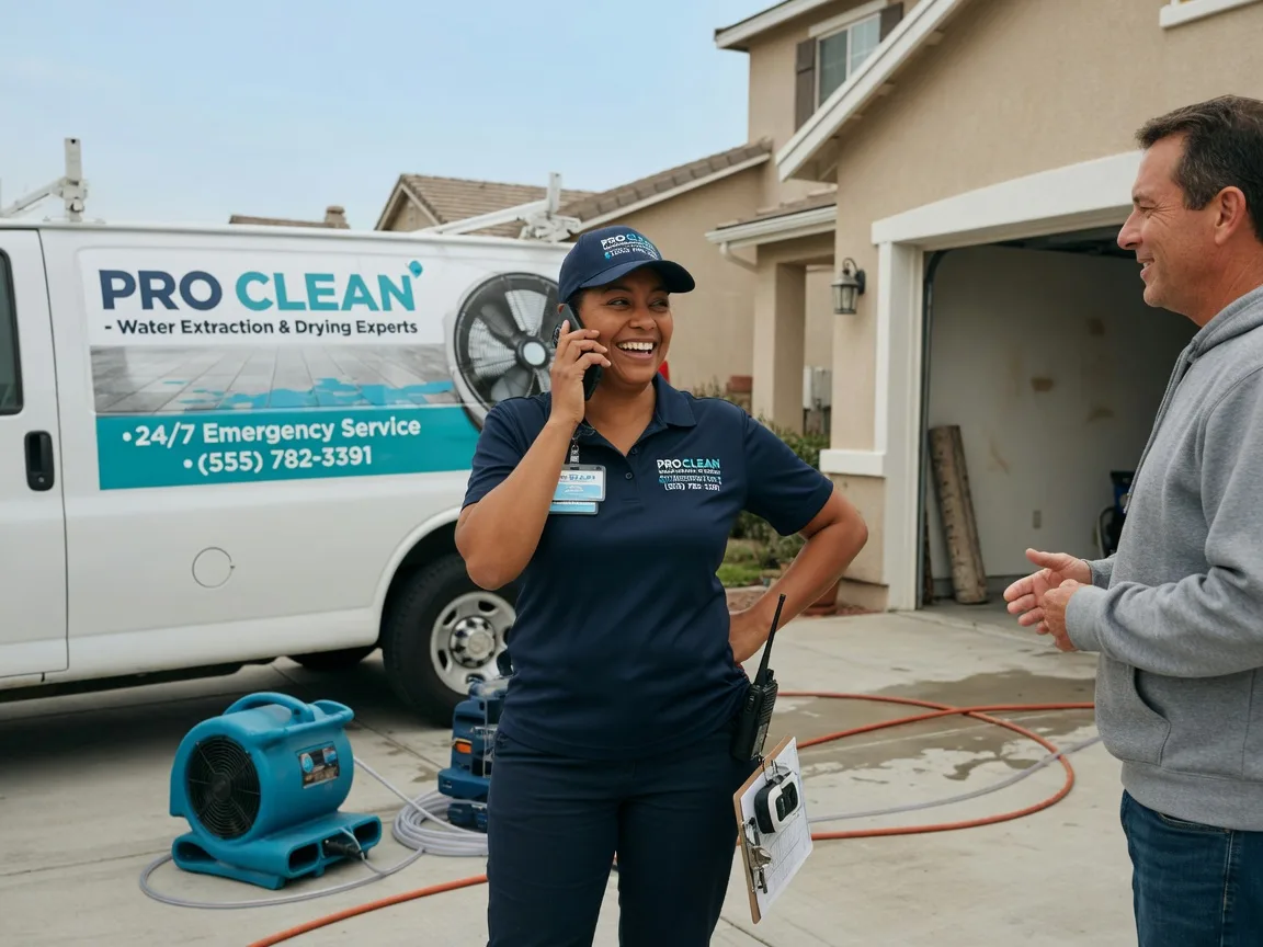 Water Extraction & Drying Eastvale, CA FAQs